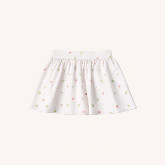 Circle Skirt in Melon Patch