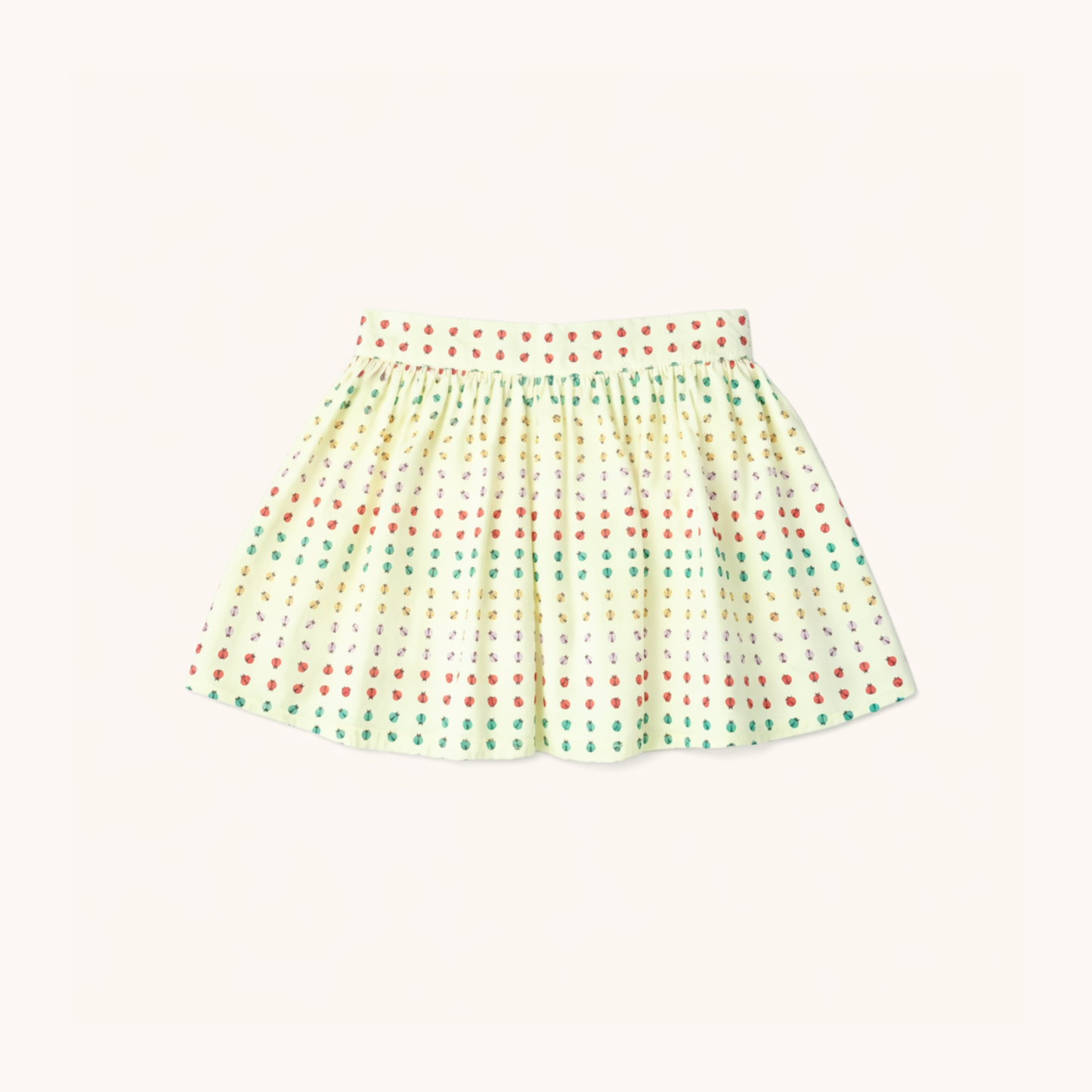 Circle Skirt in Ladybug