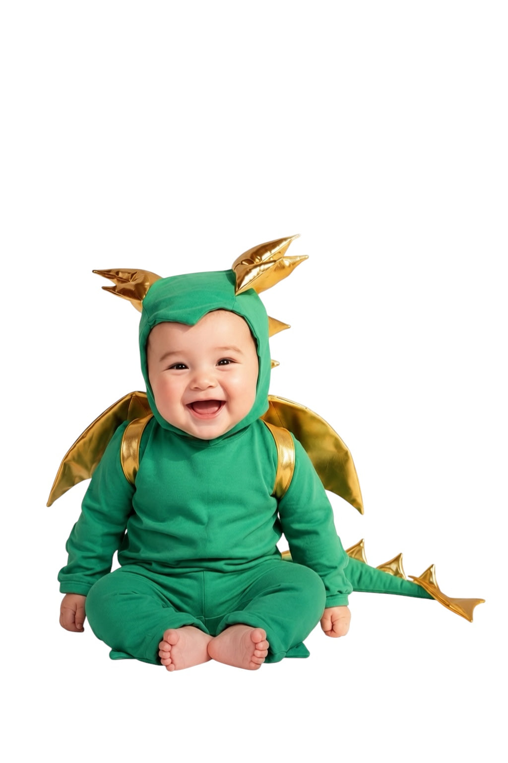 Emerald Sky Dragon Pajama Costume