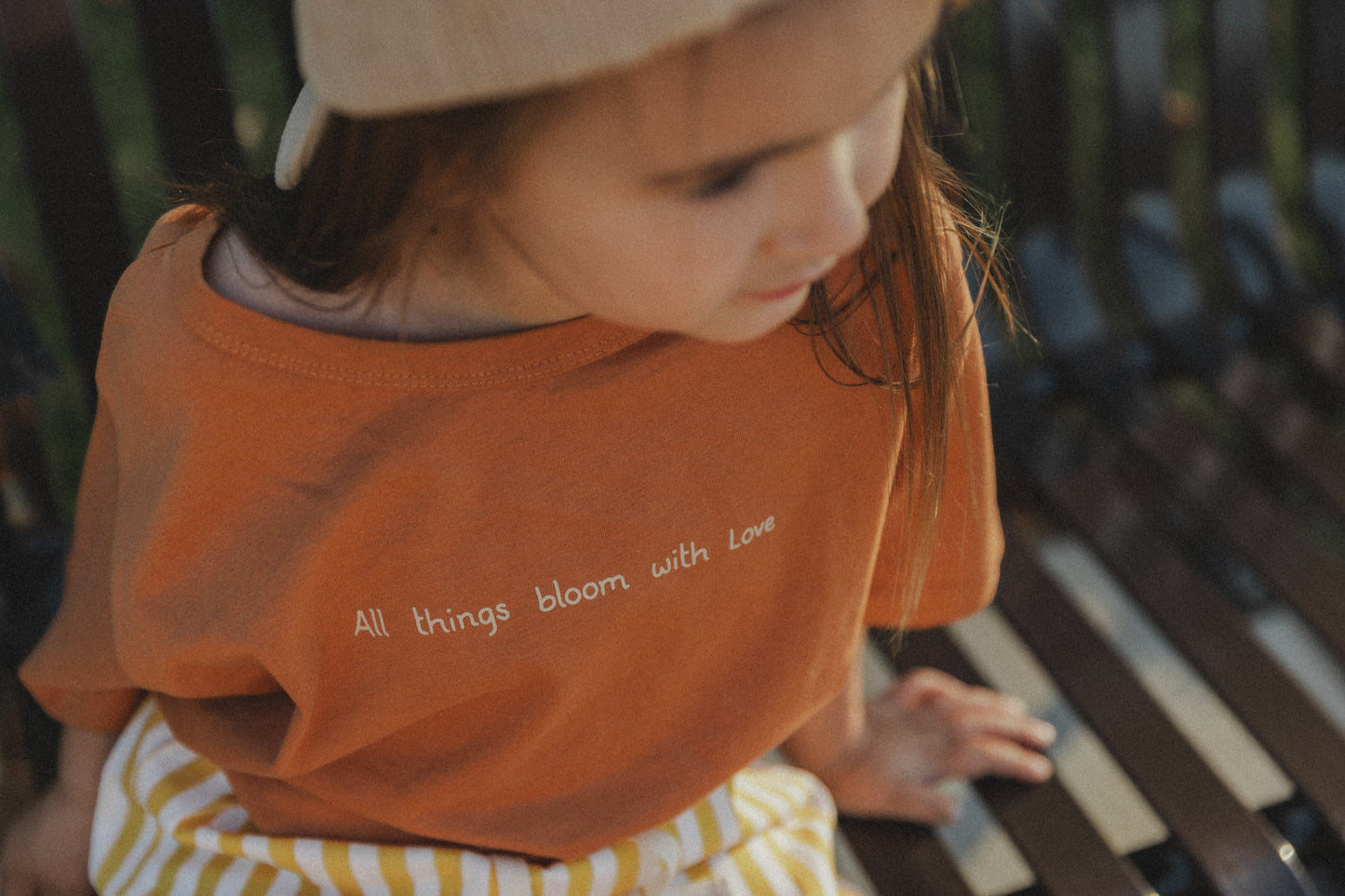 All Things Bloom With Love T-Shirt | Clay
