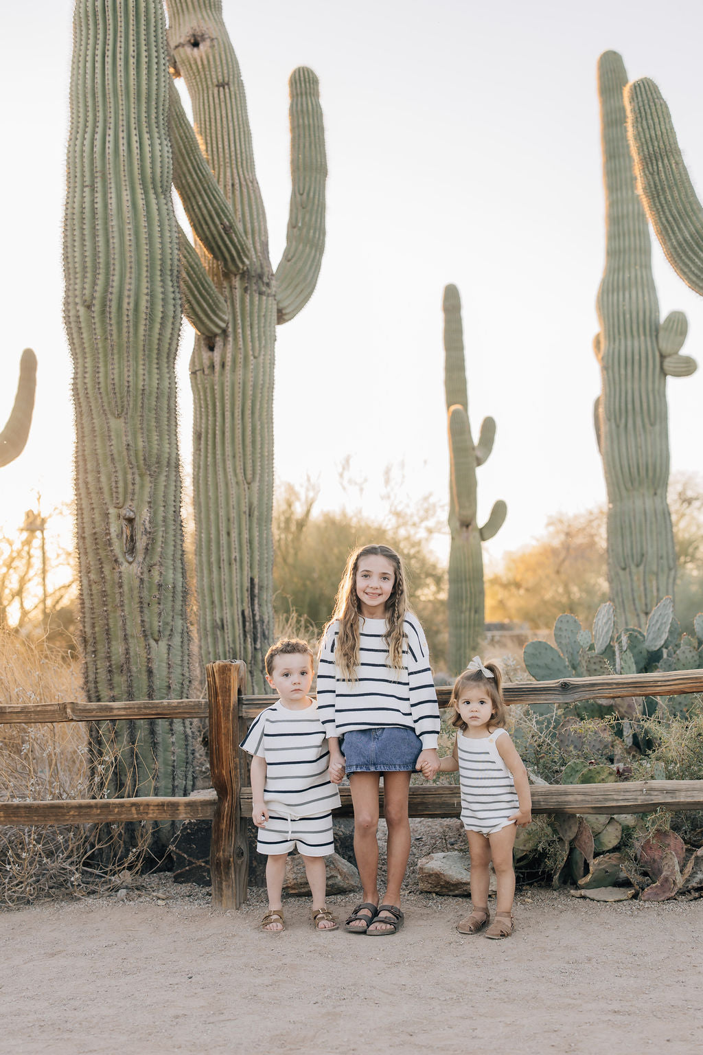 Navy Stripe Knit Sweater