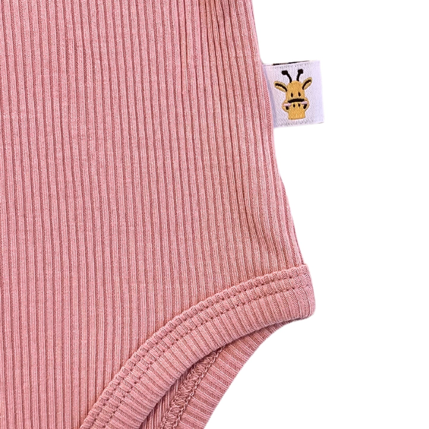Bitsy Bodysuit - Coral Pink
