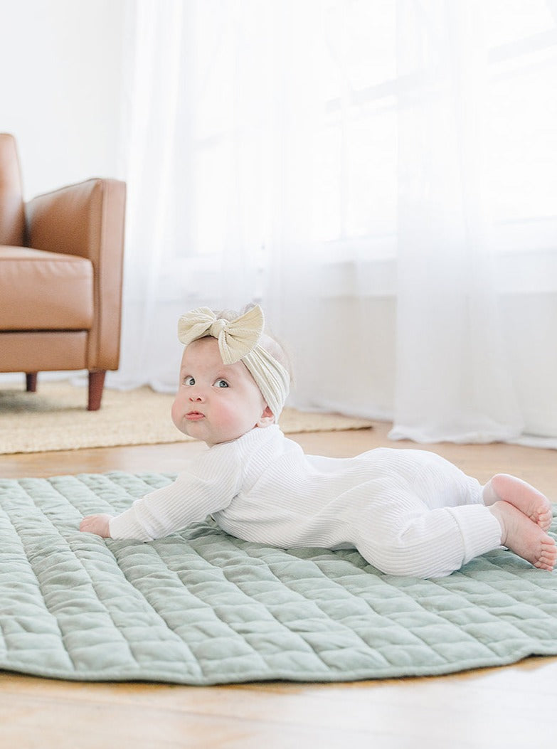 Linen Infant Play Mat