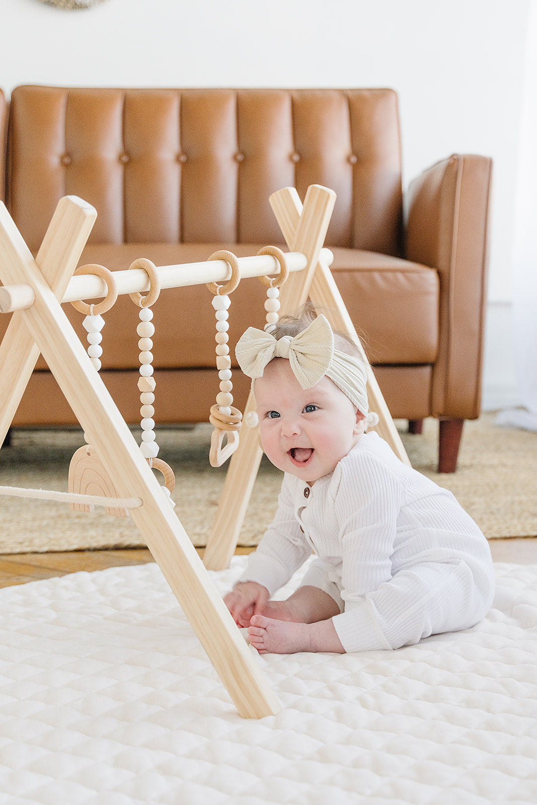 Linen Infant Play Mat