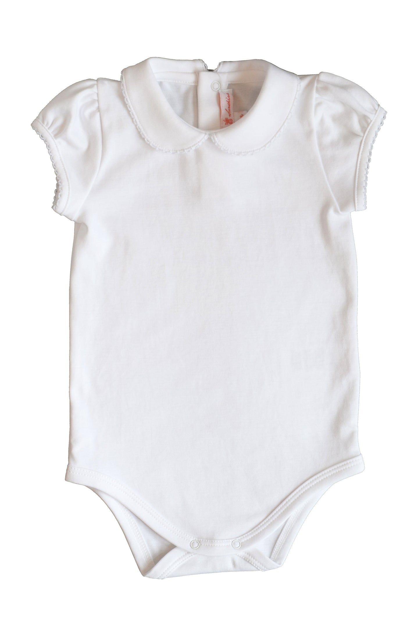 White Puff Sleeve Onesie