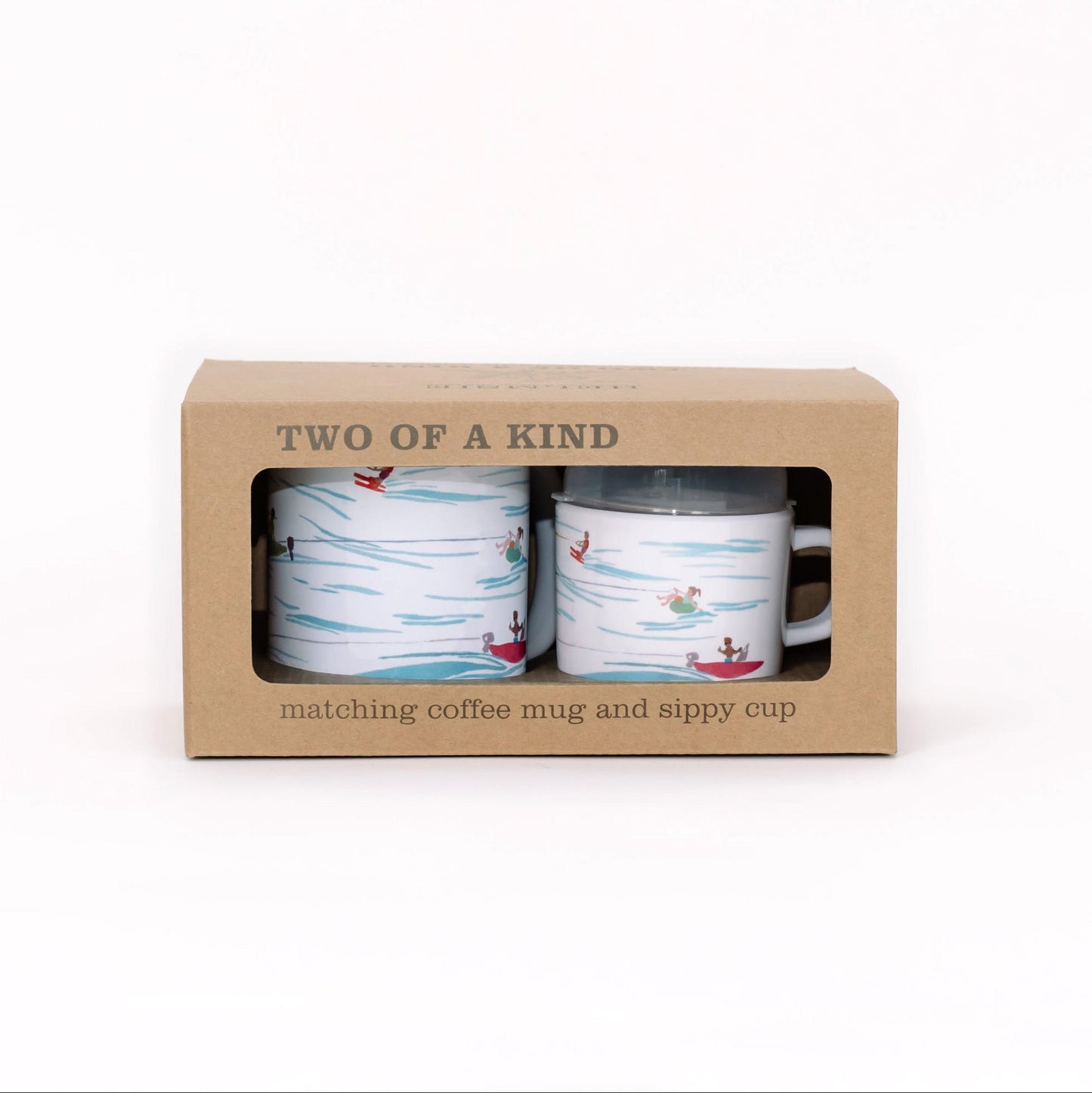 Water Skiers Two of a Kind Cup Set