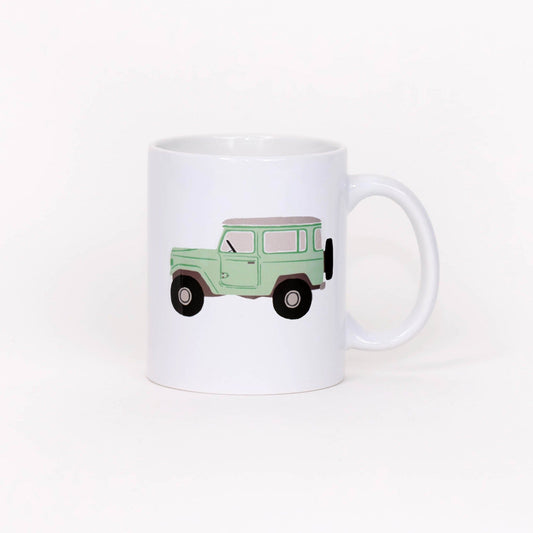 Vintage Truck Ceramic Mug