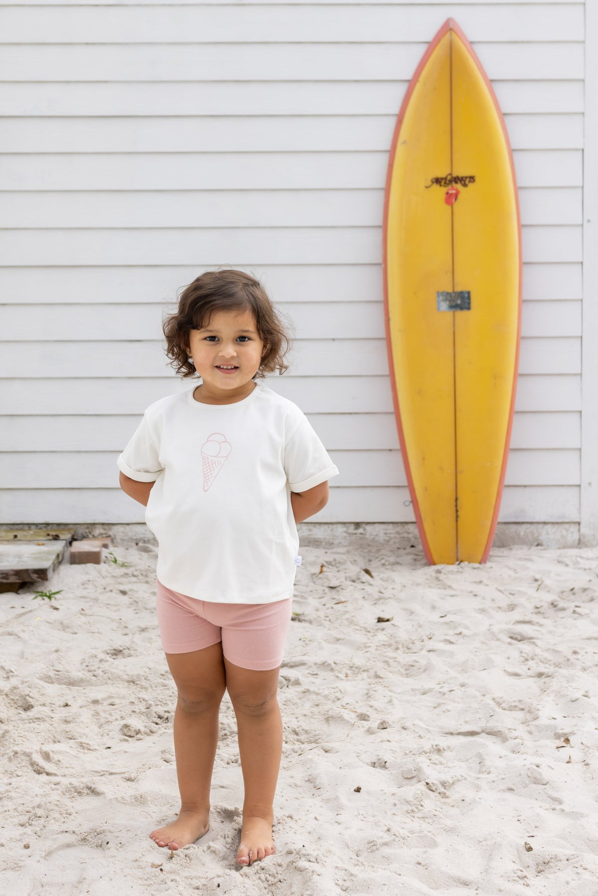Oversized Tee Set- Pink