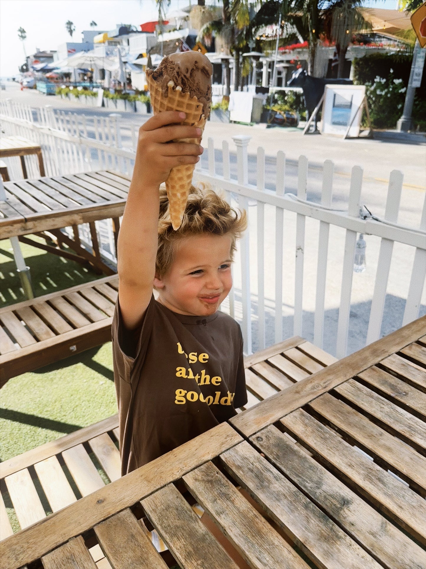 Good Old Days T-Shirt | Chocolate