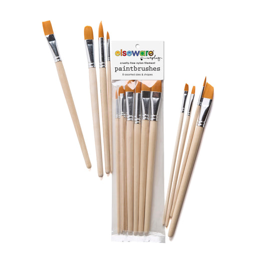 Paintbrush Set – 8 Assorted Sizes