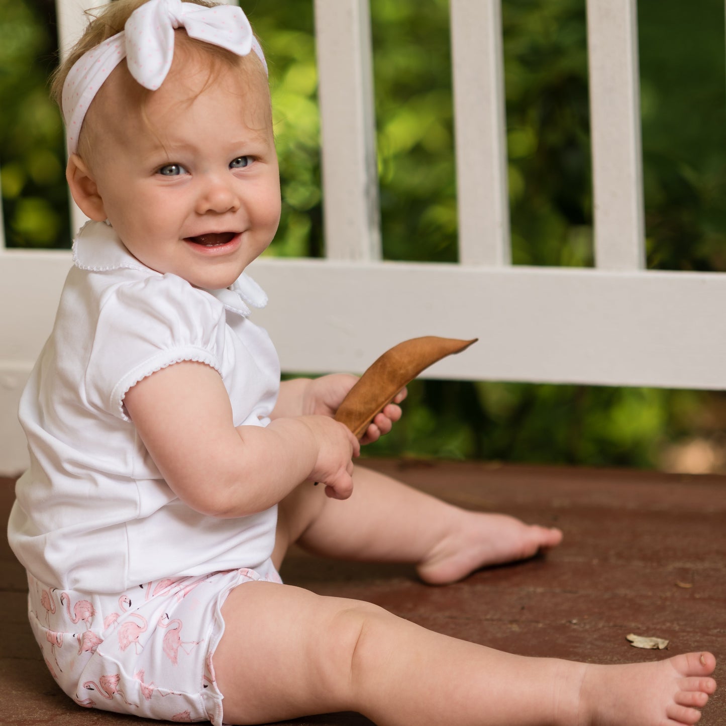 Pink Lemonade Polka Dot Headband