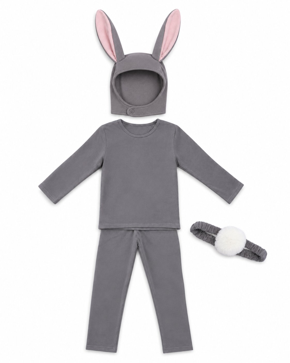 Baby Grey Bunny Halloween Costume