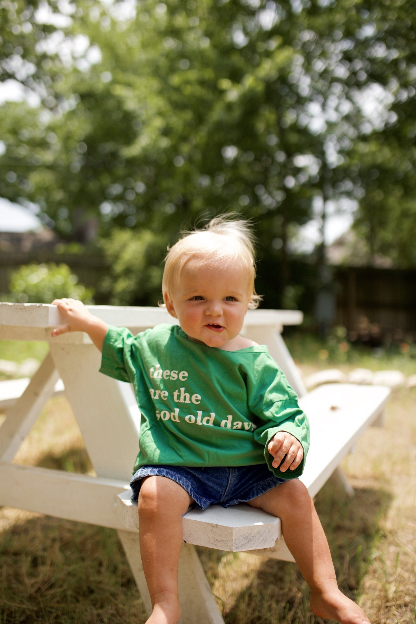 Good Old Days T-shirt | Green