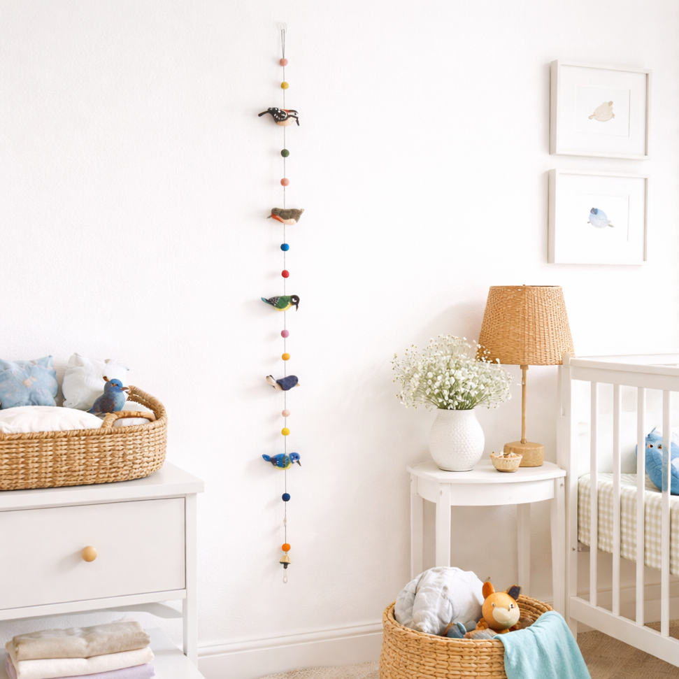 Felt Bird Garland