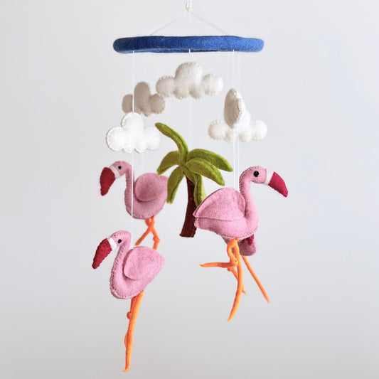 Flamingo Baby Mobile