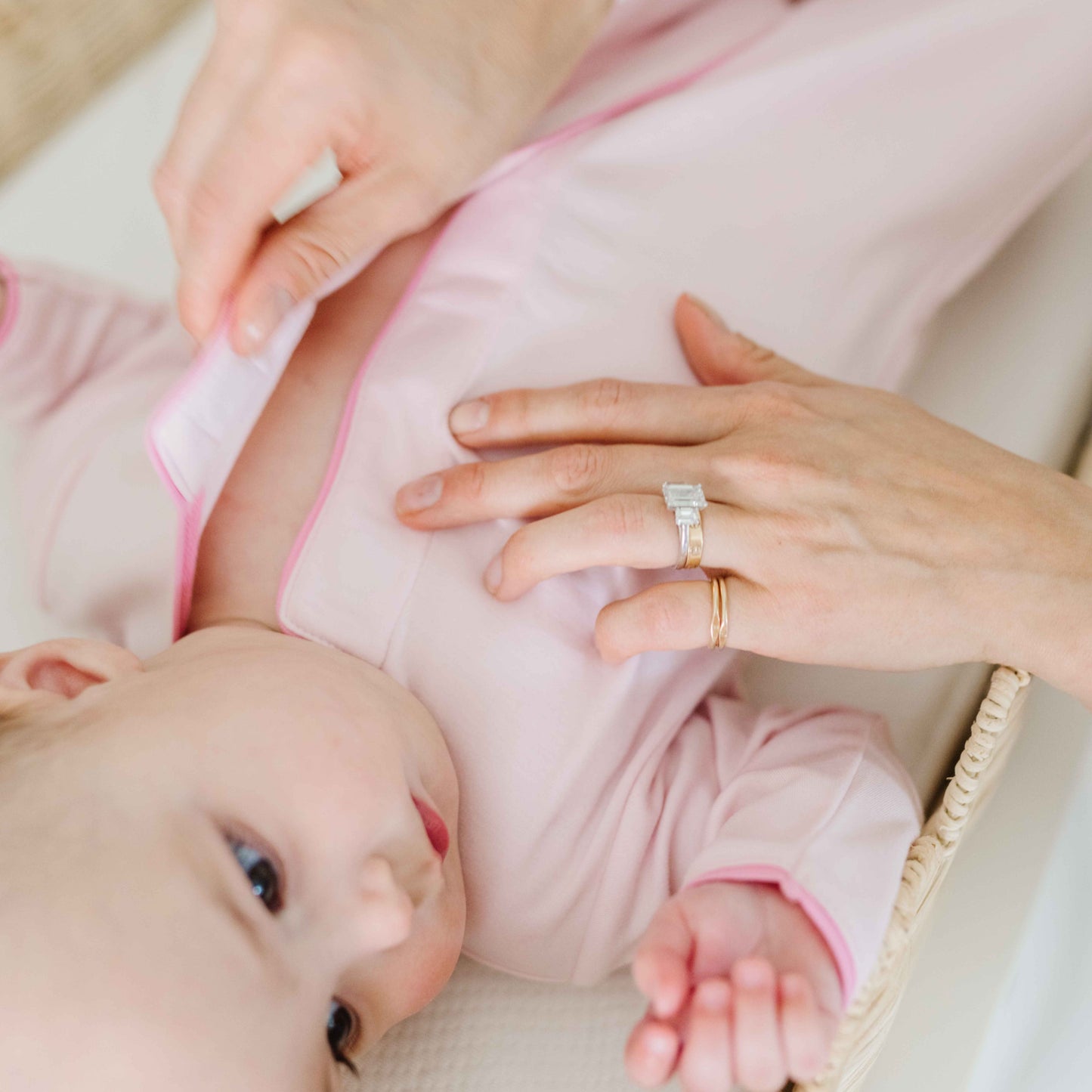 Magnetic Footie - Petal Pink