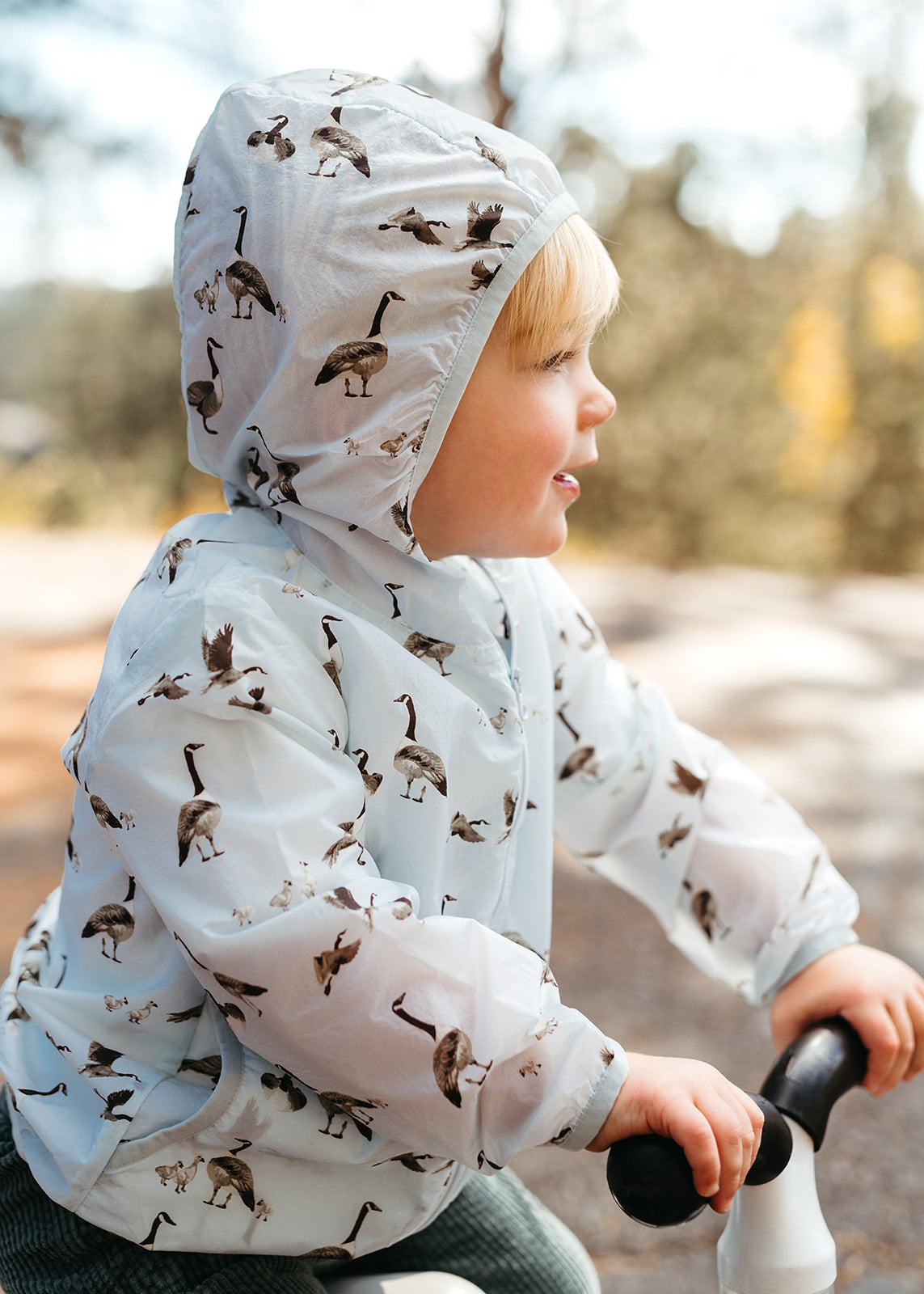 Toucan Hooded Sun Shield Windbreaker Jacket