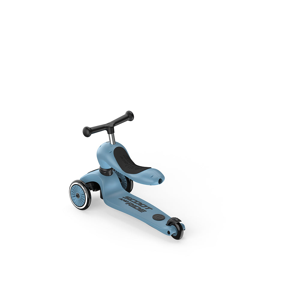 Highwaykick 1 Push and Go Steel
