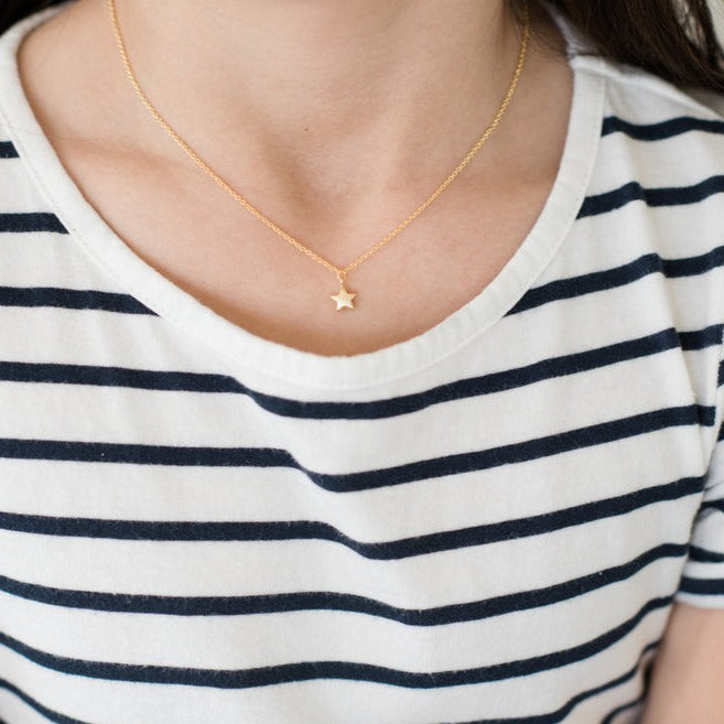 Mama & Me Moon and Star Necklace Set