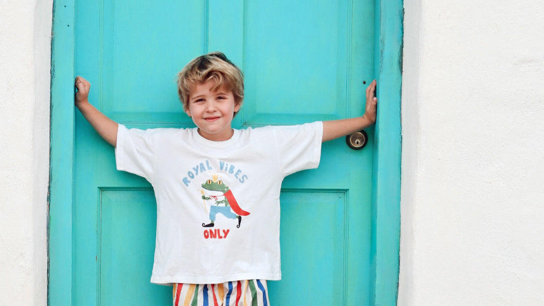 Royal Vibes T-shirt | White