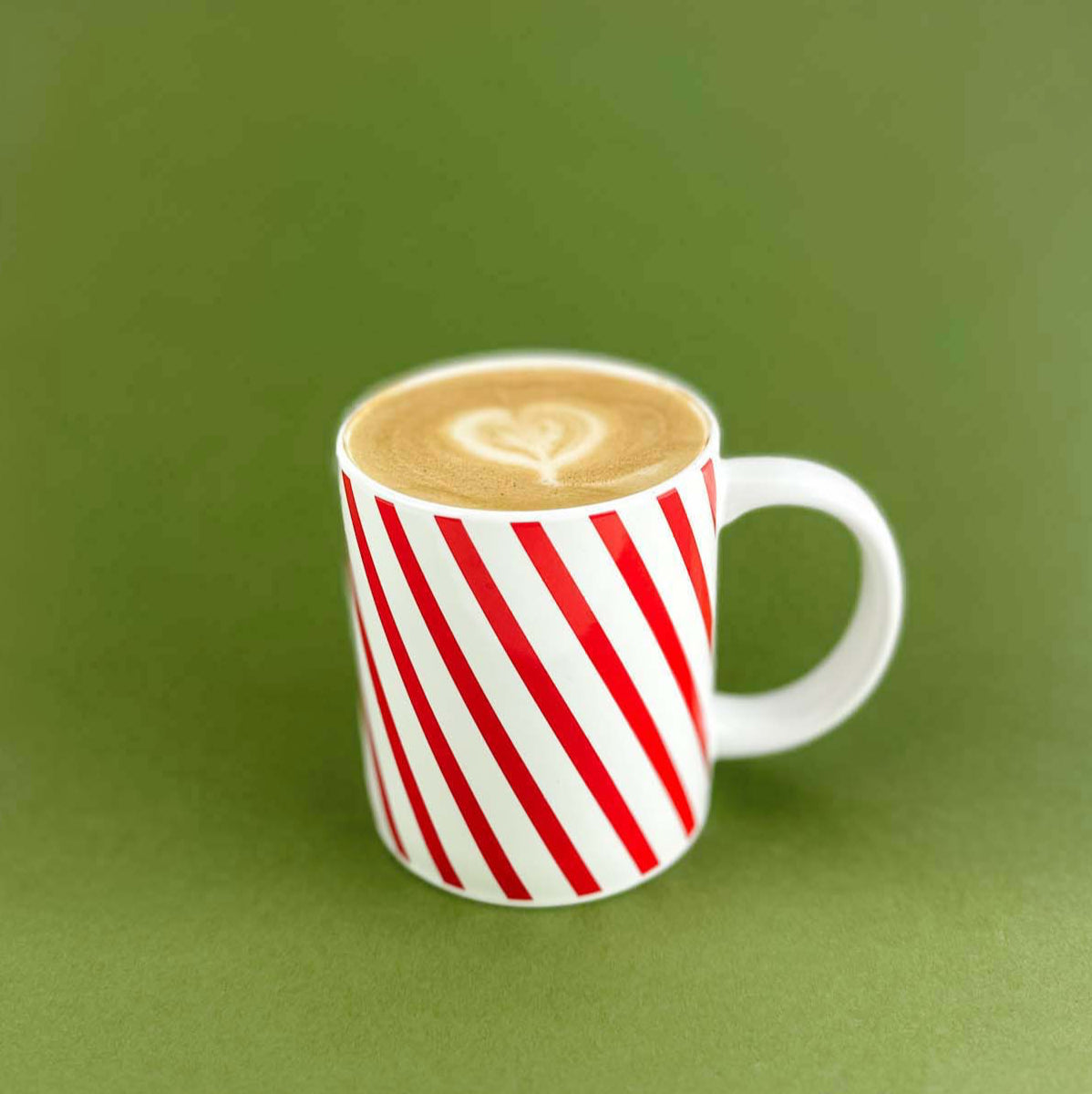 Two of a Kind Peppermint Stripe Mug Set