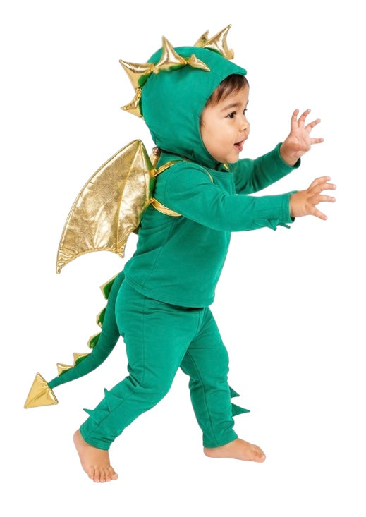 Emerald Sky Dragon Pajama Costume