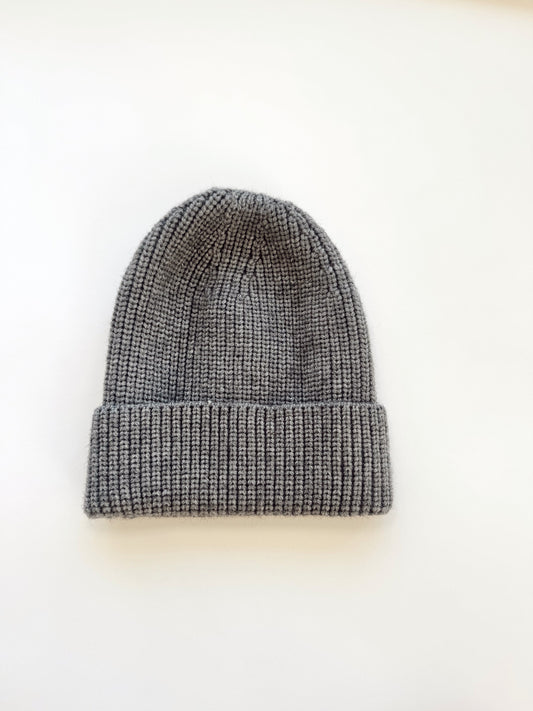 Knitted Beanie | Gray