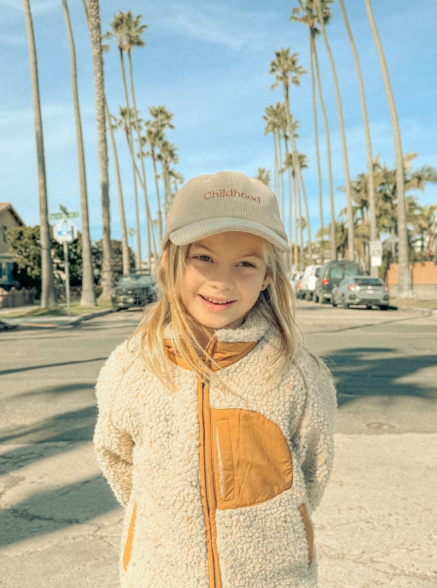 Childhood Corduroy Hat | Tan