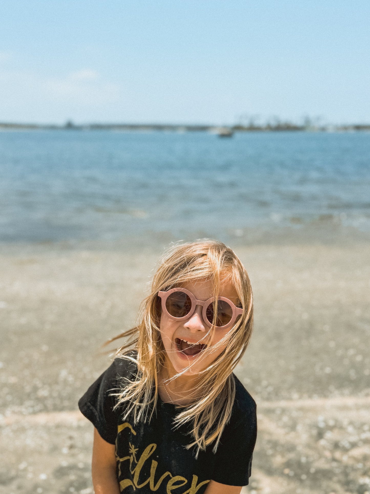 Kids Retro Sunglasses | Pink