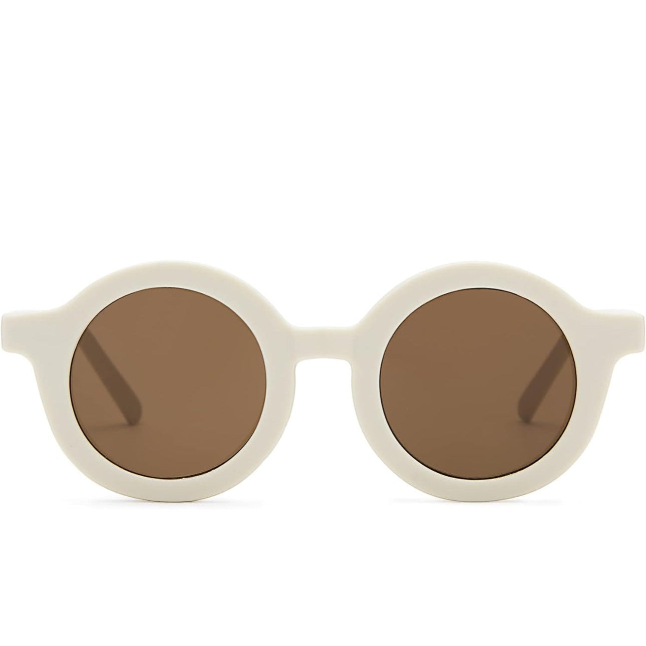 Kids Retro Sunglasses | White