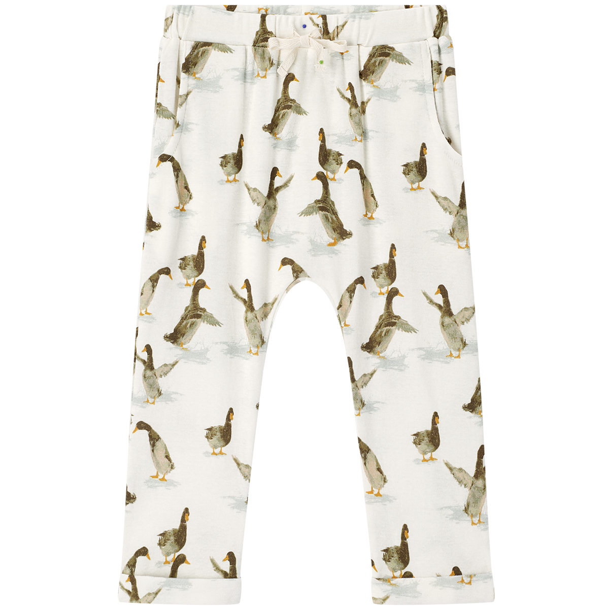 Duck Organic Cotton Baby Jogger Pants