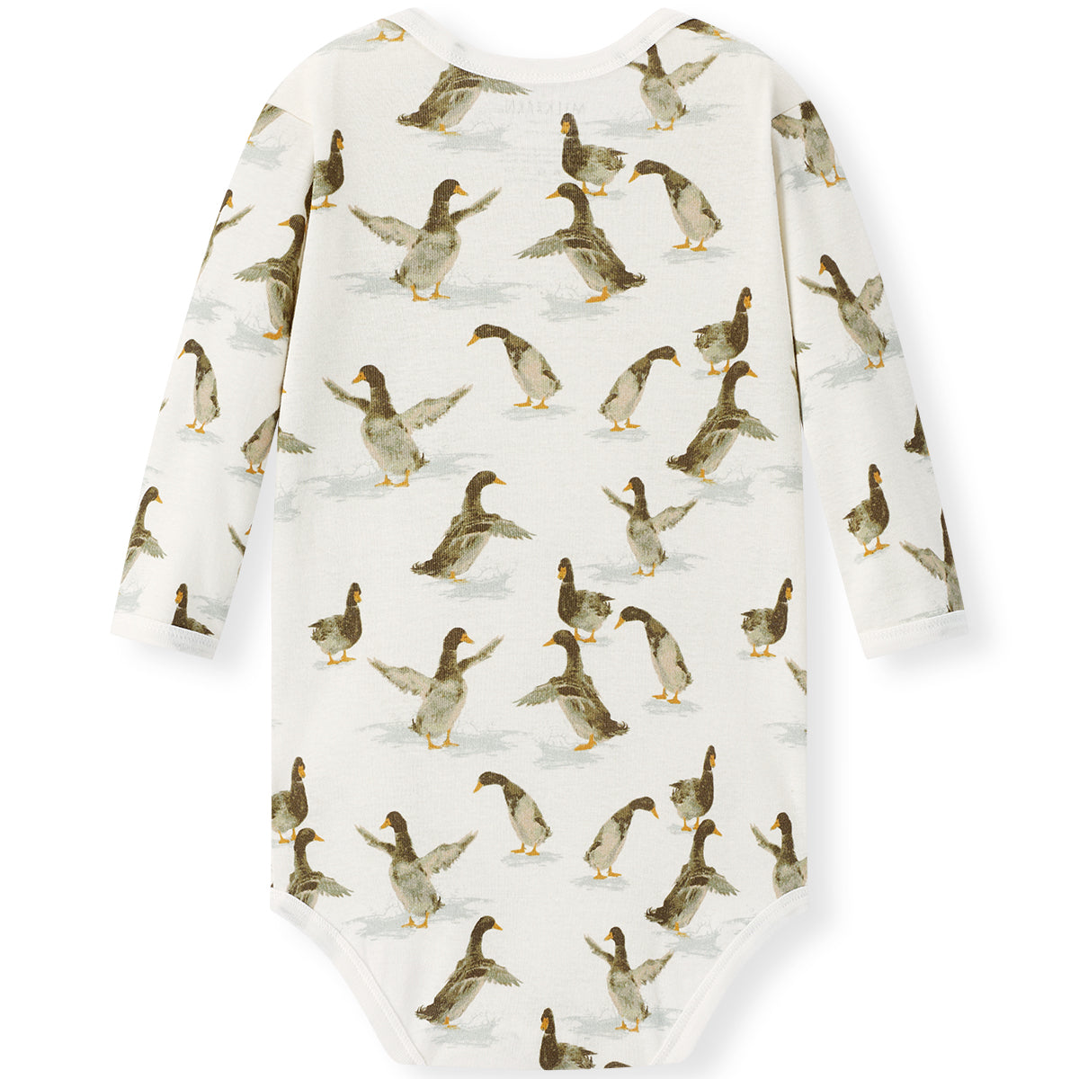 Duck Organic Cotton Long Sleeve One Piece
