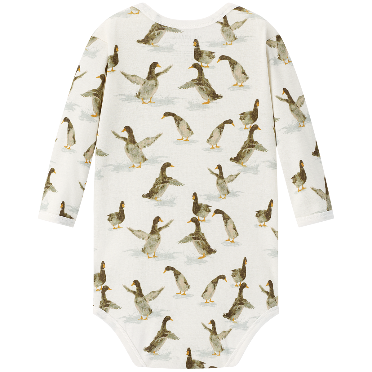 Duck Organic Cotton Long Sleeve One Piece