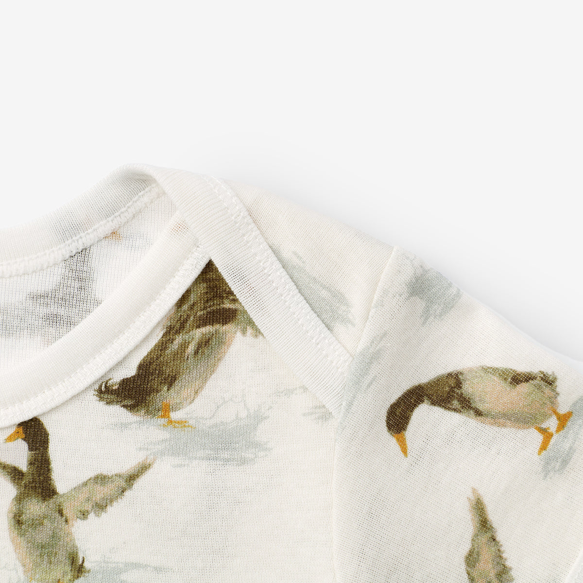 Duck Organic Cotton Short Sleeve One Piece