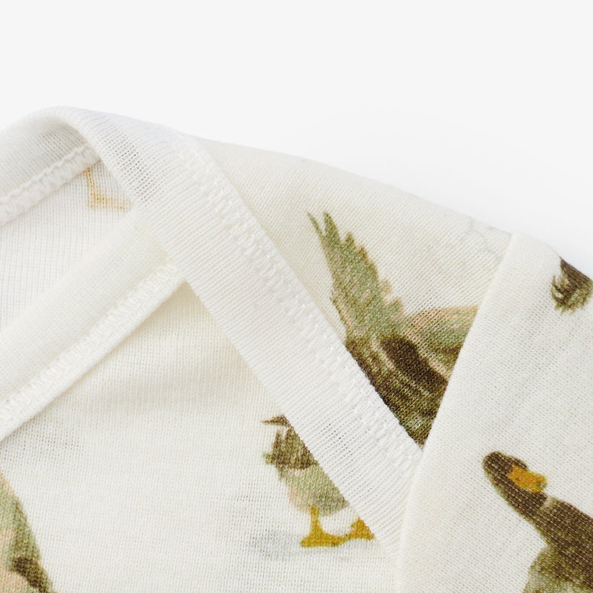 Duck Organic Cotton Long Sleeve One Piece