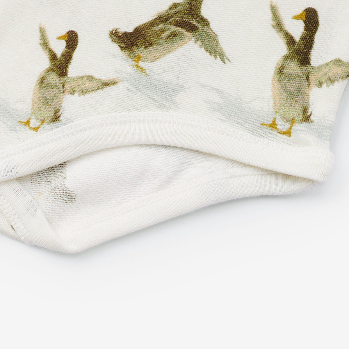 Duck Organic Cotton Long Sleeve One Piece