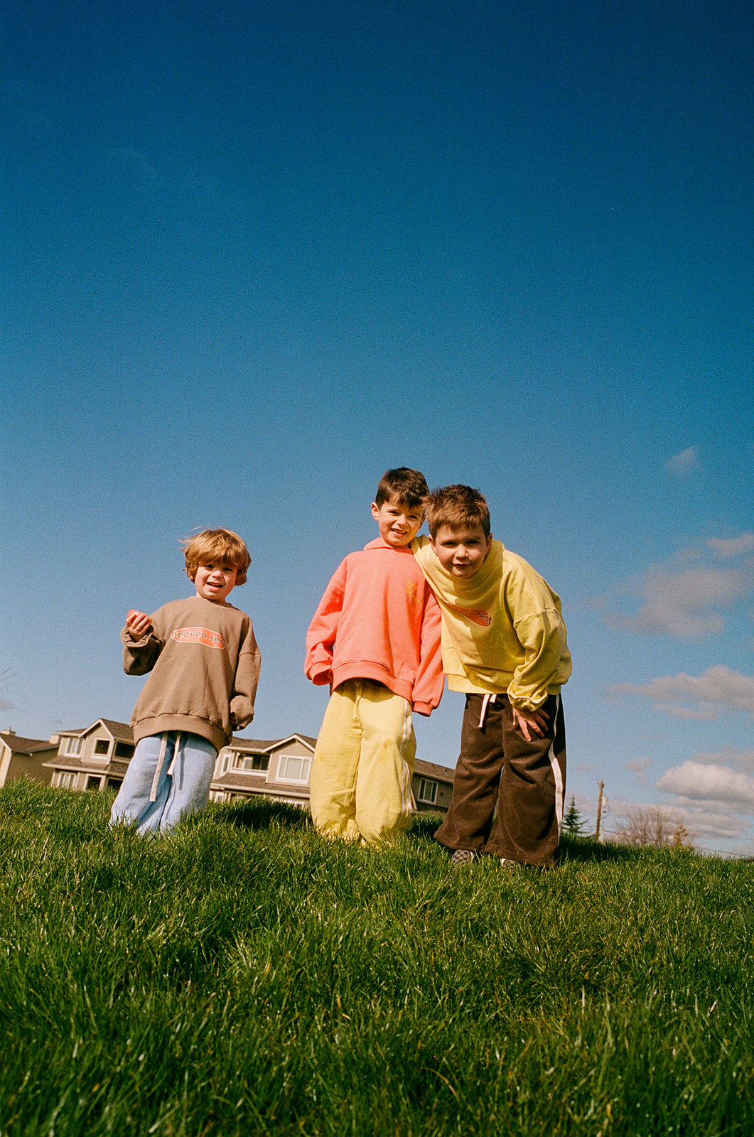 GOOD OLD DAYS HOODIE — PAPAYA