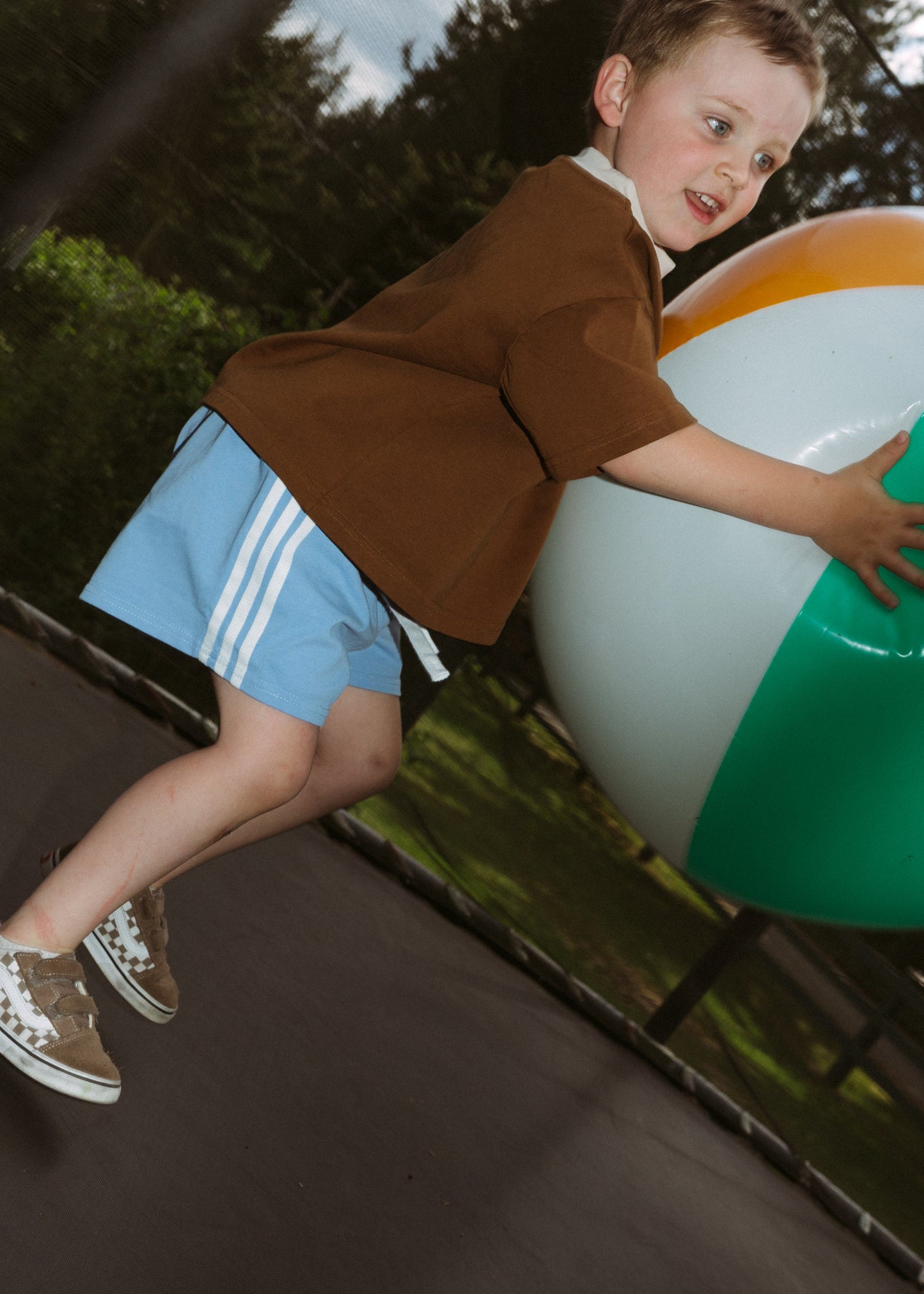 RACER SHORTS BLUEBERRY
