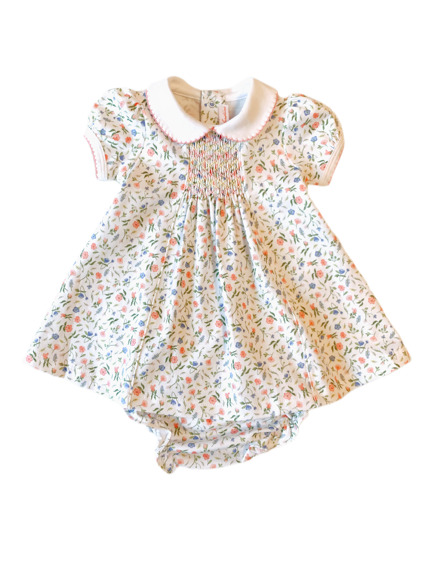 Pink Madison Smocked Dress