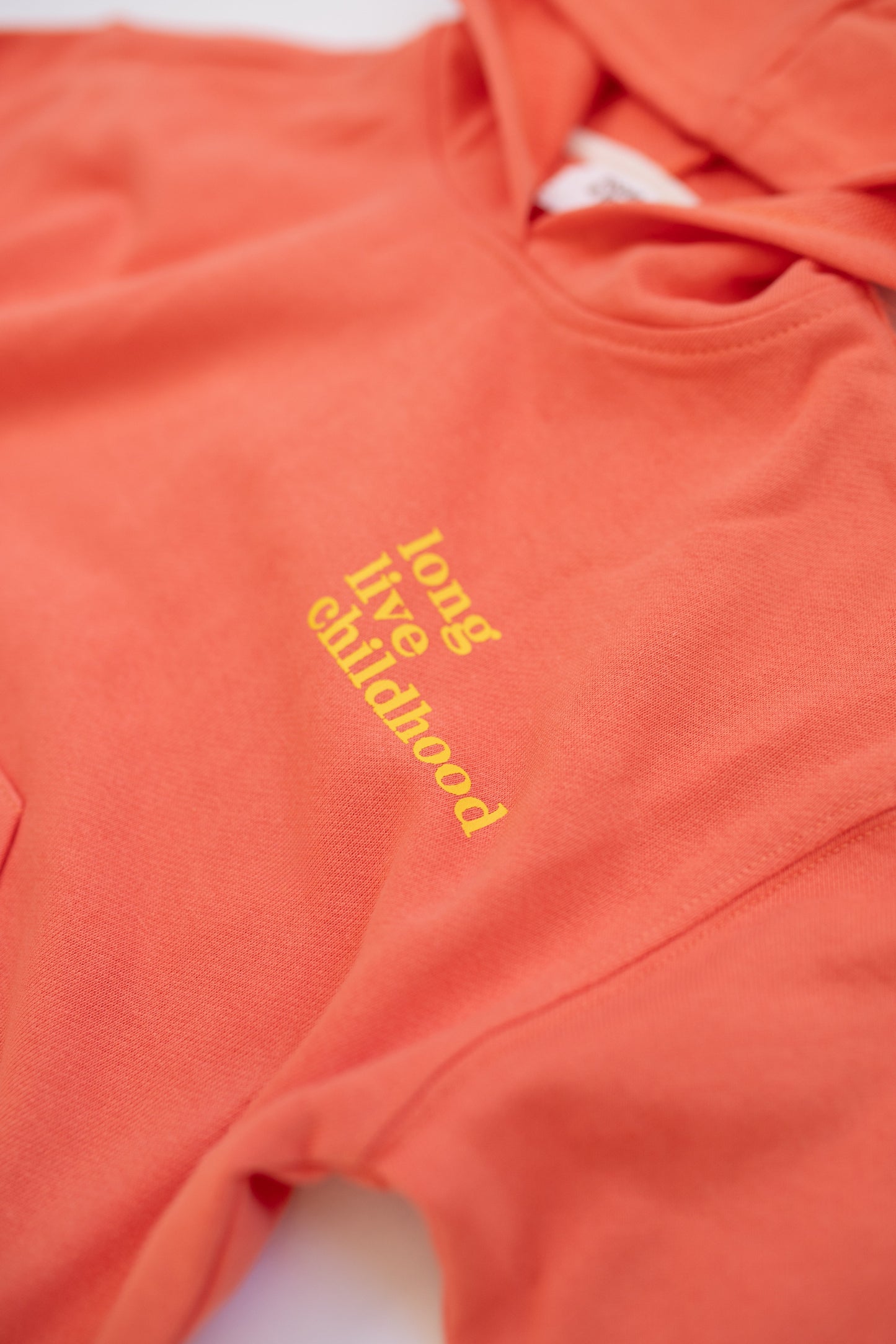 GOOD OLD DAYS HOODIE — PAPAYA