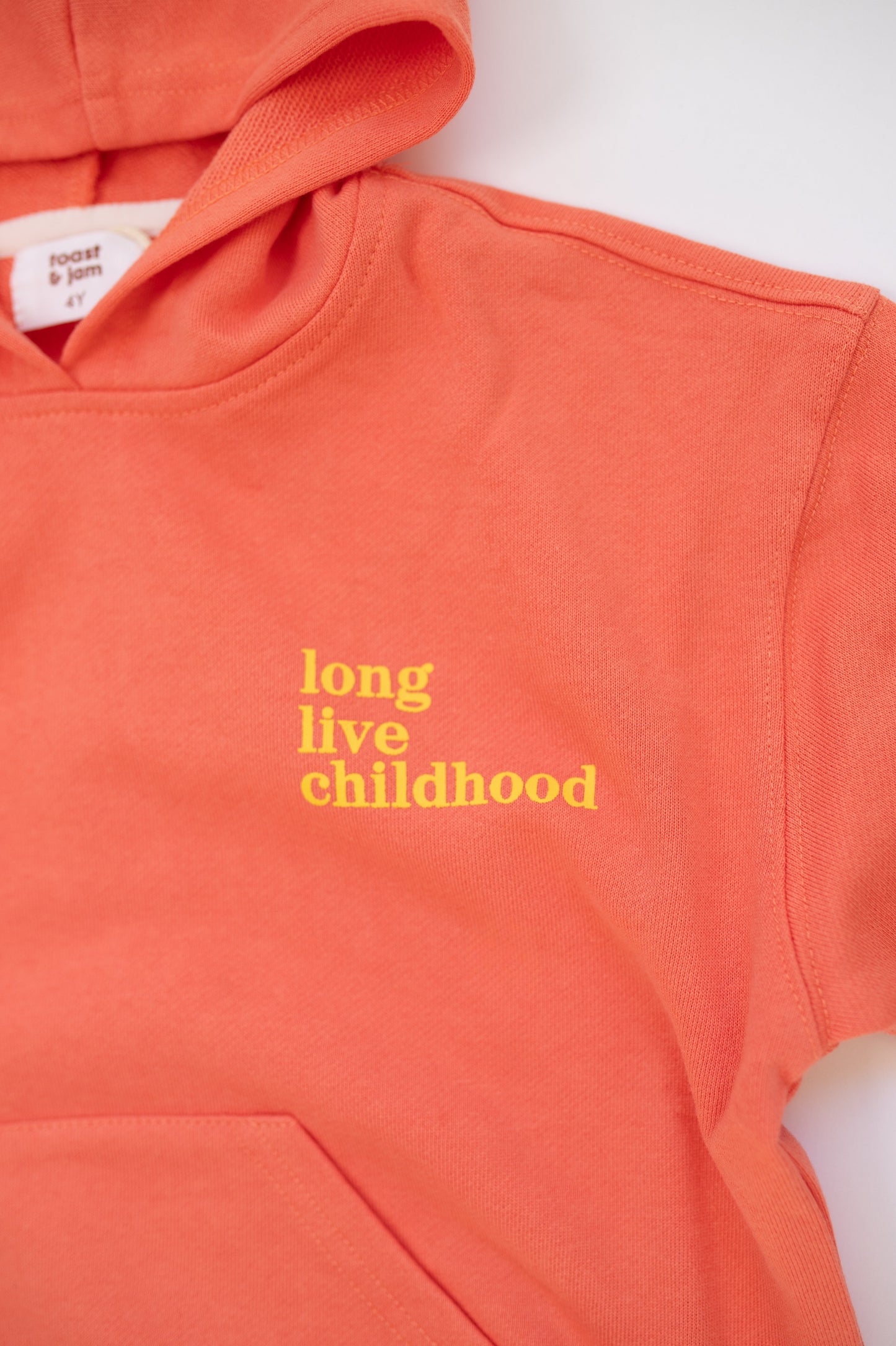 GOOD OLD DAYS HOODIE — PAPAYA