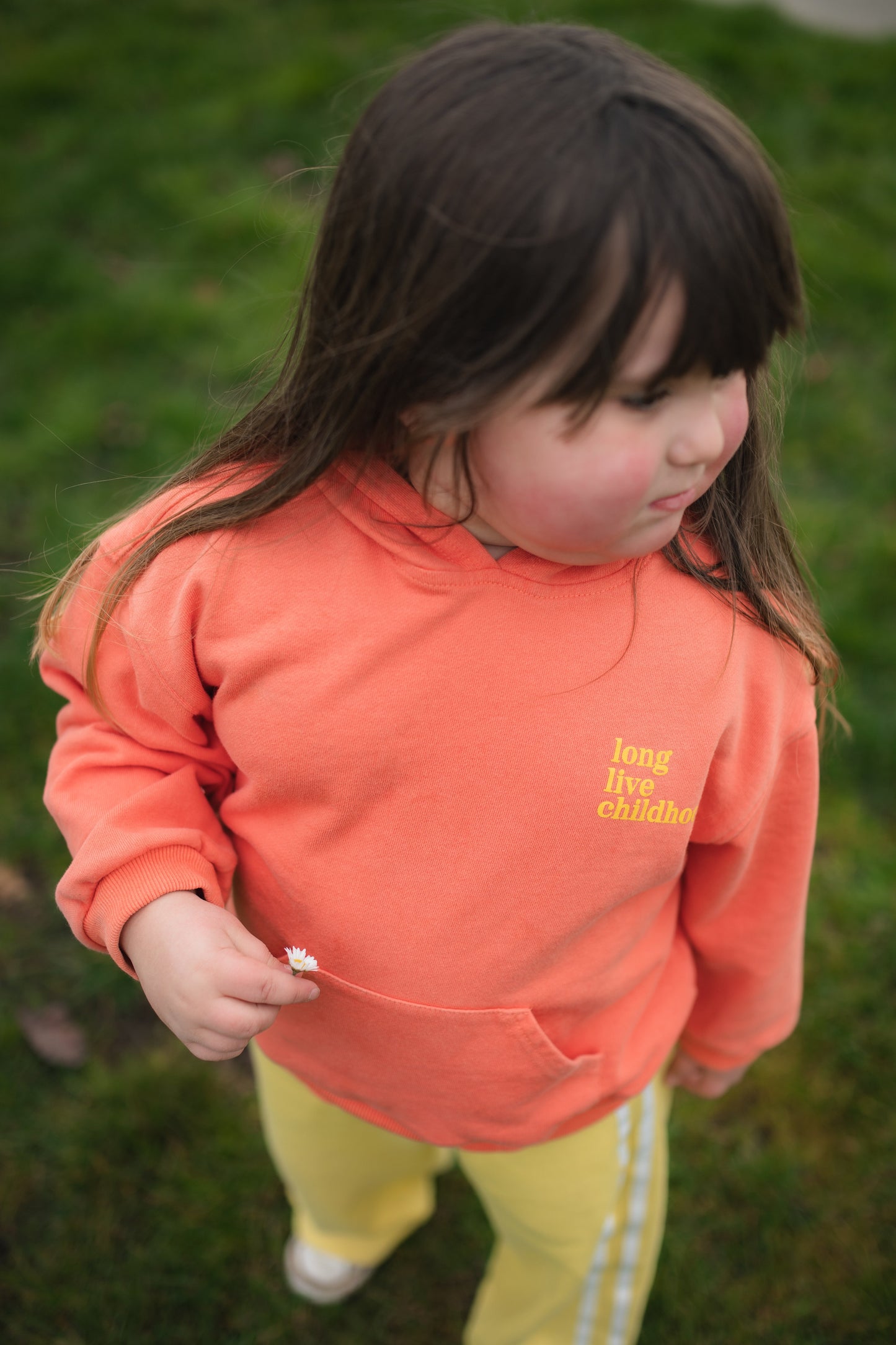 GOOD OLD DAYS HOODIE — PAPAYA
