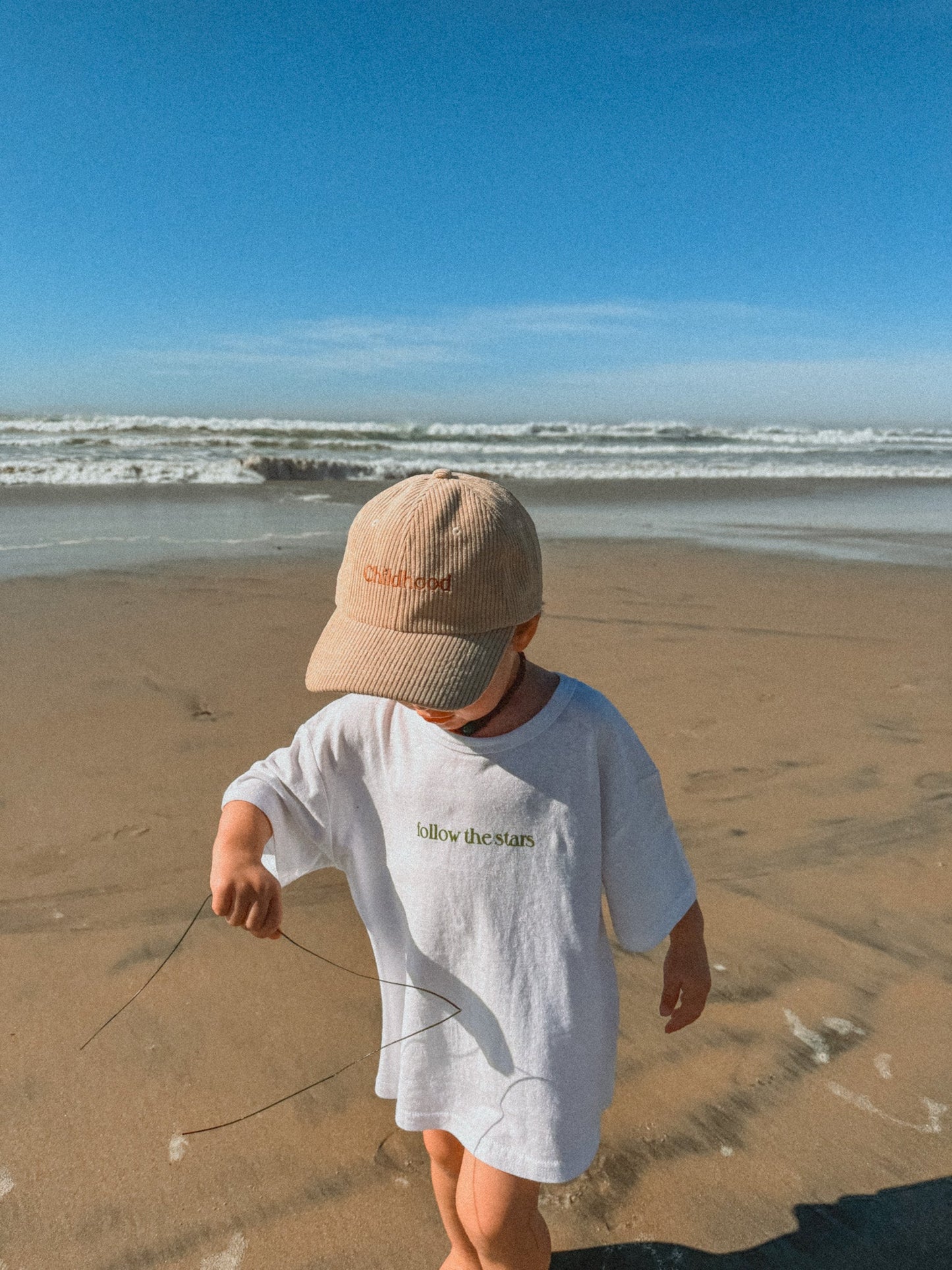 Childhood Corduroy Hat | Tan
