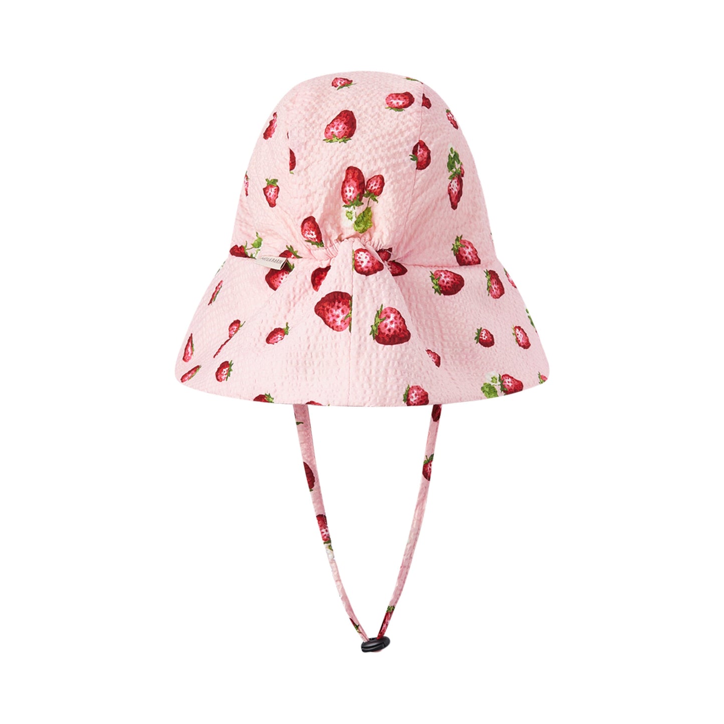 Strawberry Wide Brim Sun Bonnet