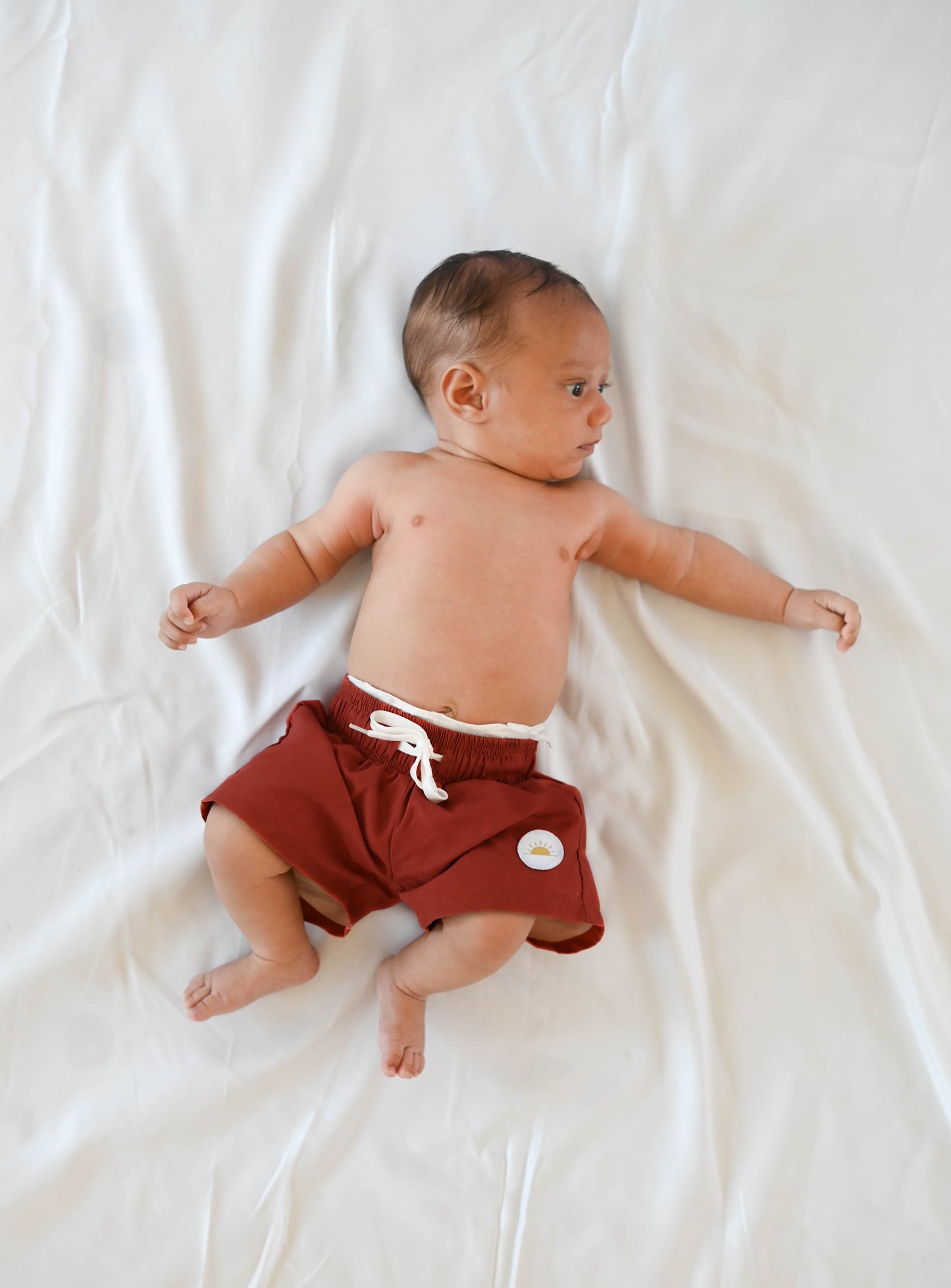 Boy's Boardshort | Cherry Red