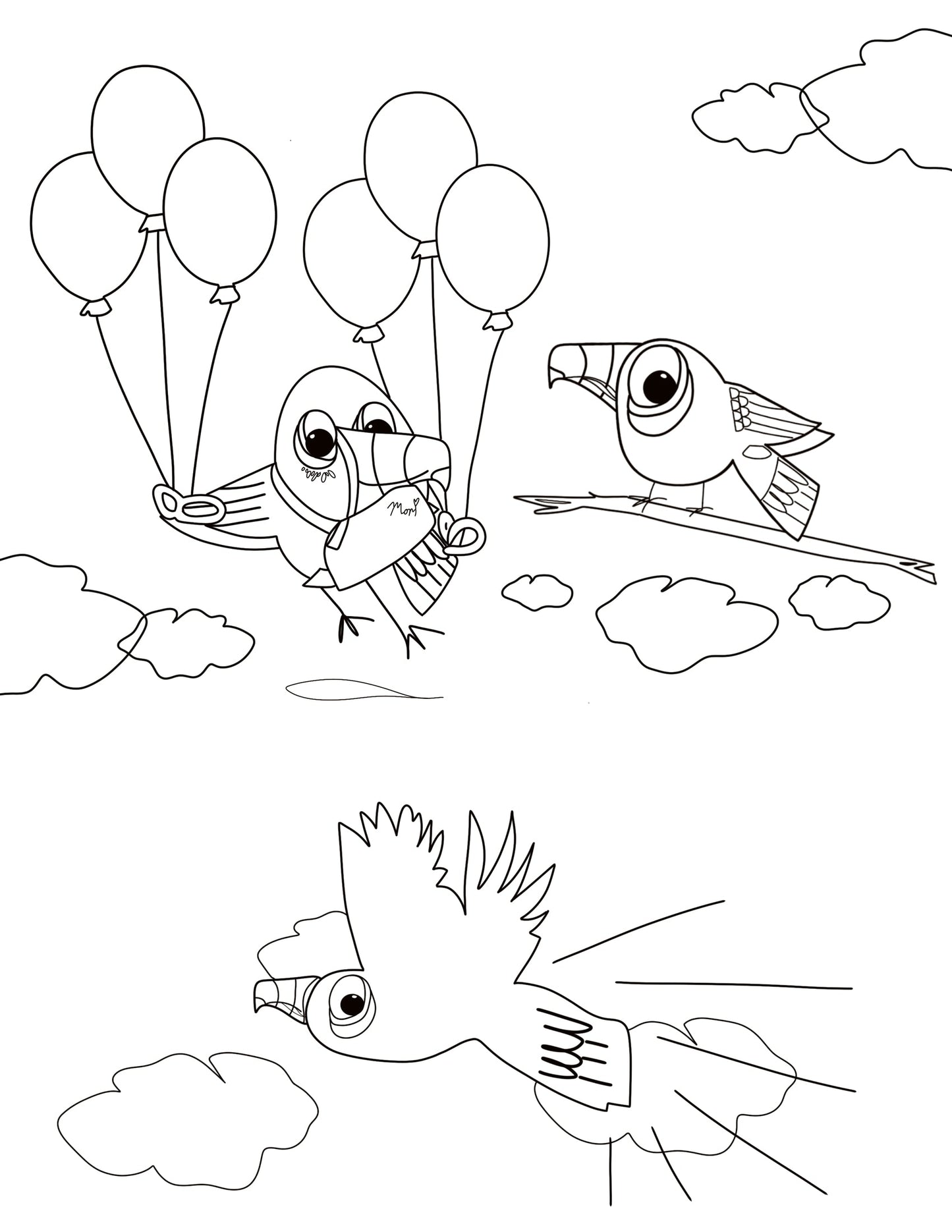 Toco Can Can: and you can too! Color-In Activity Book