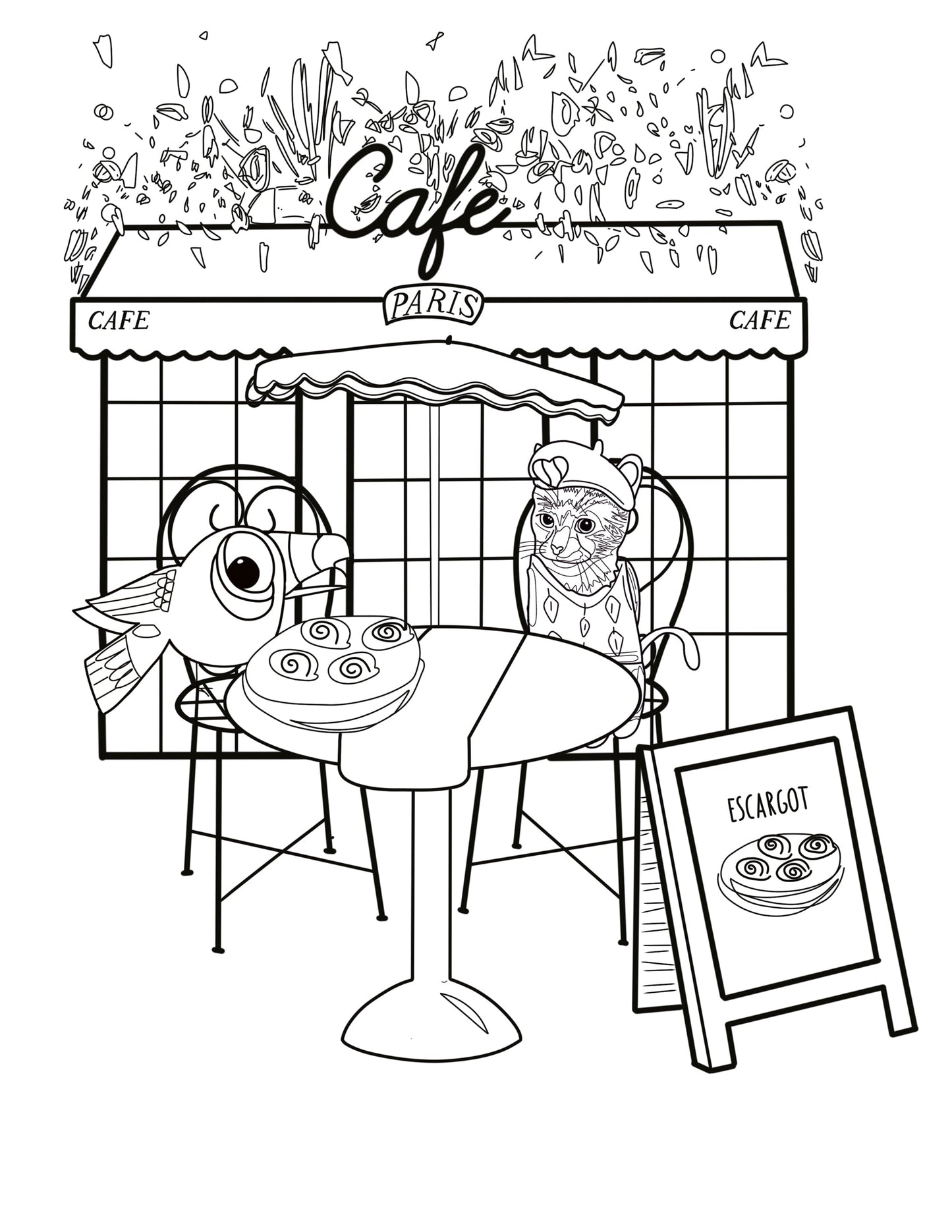 Toco Can Can: and you can too! Color-In Activity Book
