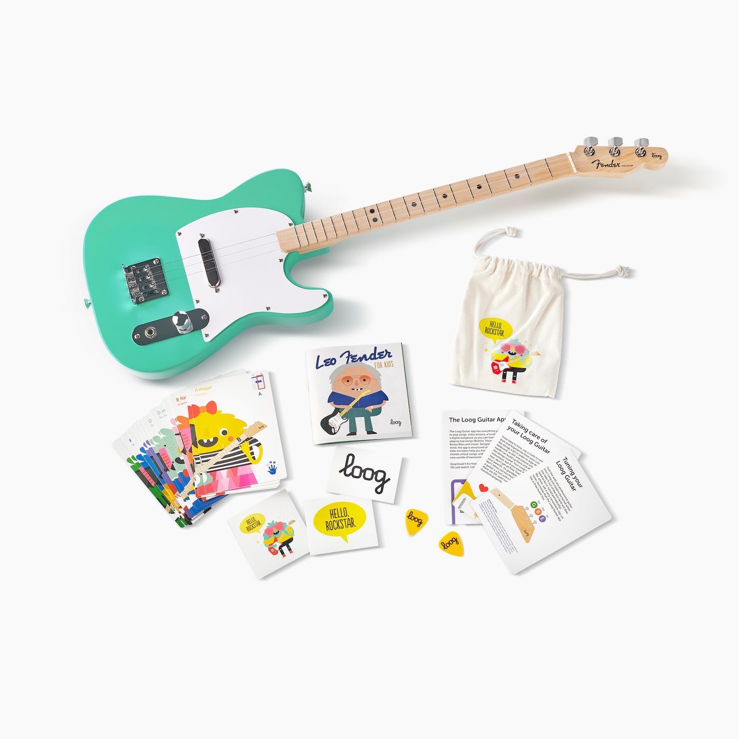 Fender X Loog Telecaster Electric Guitar