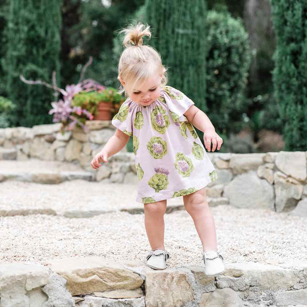 Homestead Organic Cotton Dress & Bloomer Set