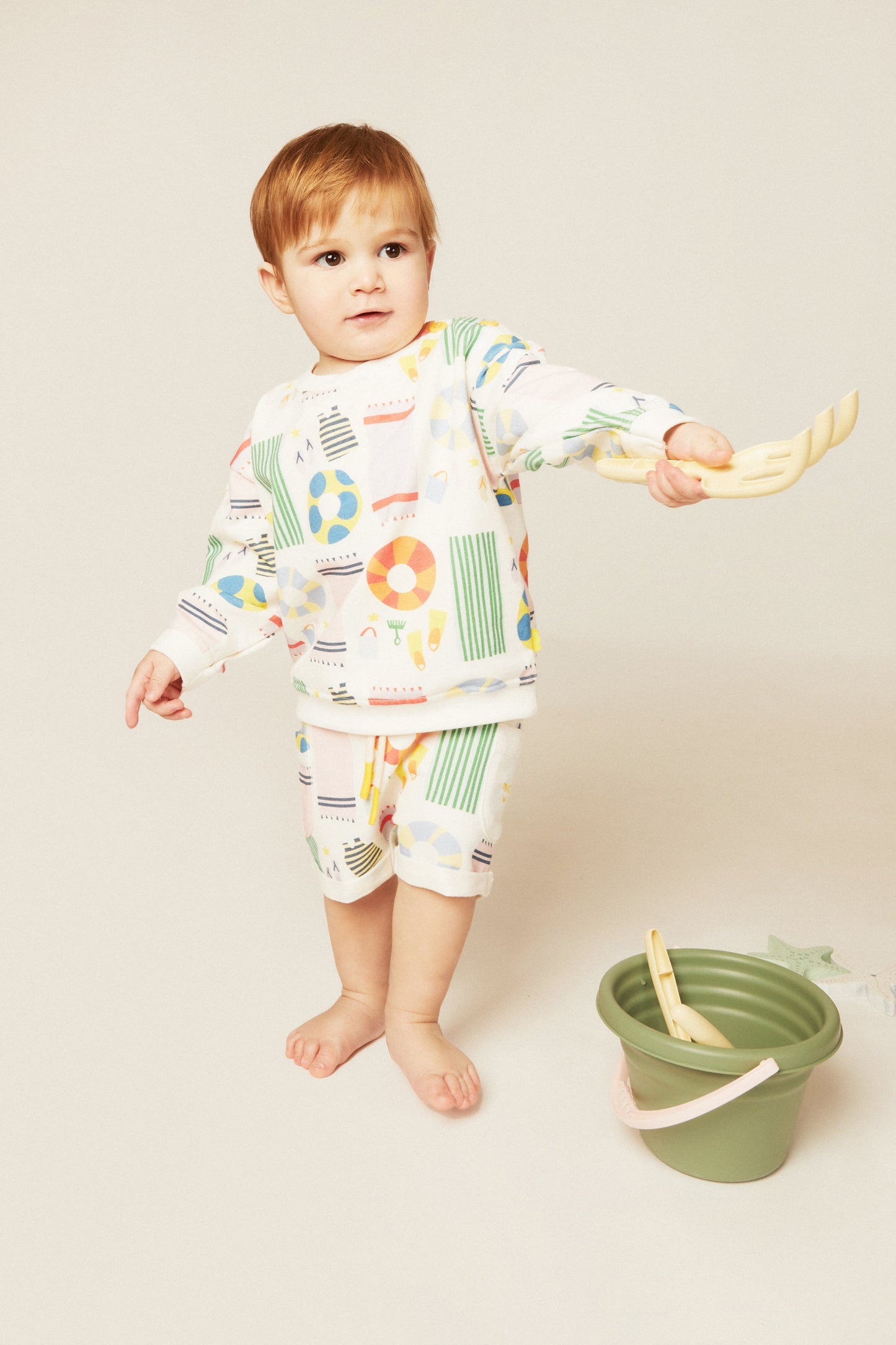 Recycled Cotton Beach Baby Short